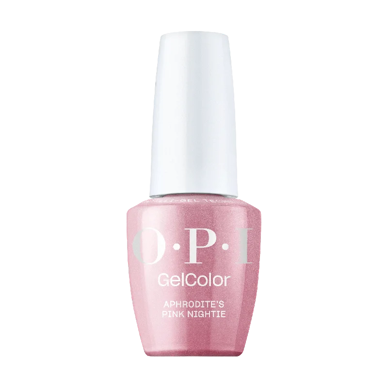 nail polish steady pump-OPI Gel Color GCT G01 Aphrodite's Pink Nightie