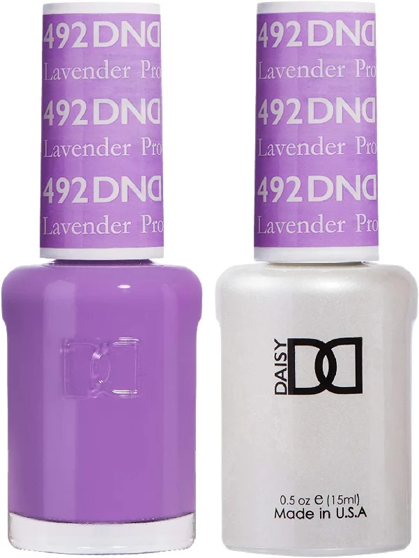 nail polish traced outline-Dnd Gel 492 Lavender Prophet