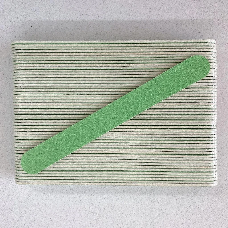 nail polish soft wax-Nail File - Mini File Green 100/100 Bag/50pcs