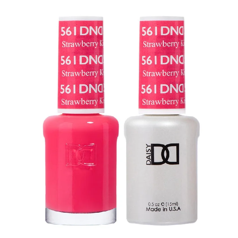 nail polish trimmed hedge-Dnd Gel 561 Strawberry Kiss