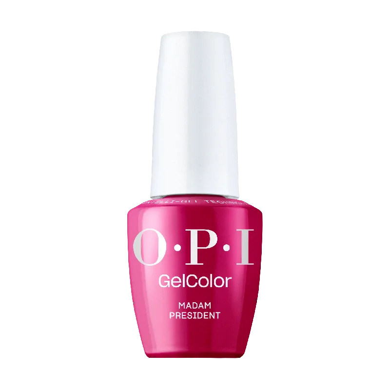 nail polish focused beam-OPI Gel Color GCT W62 Madam President