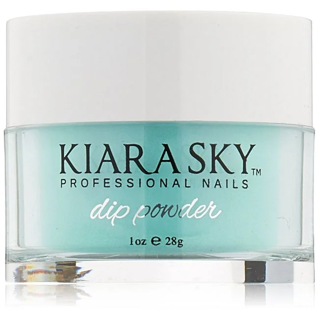 nail repair for landscapers-Kiara Sky Dip Powder - D493 THE REAL TEAL 1OZ