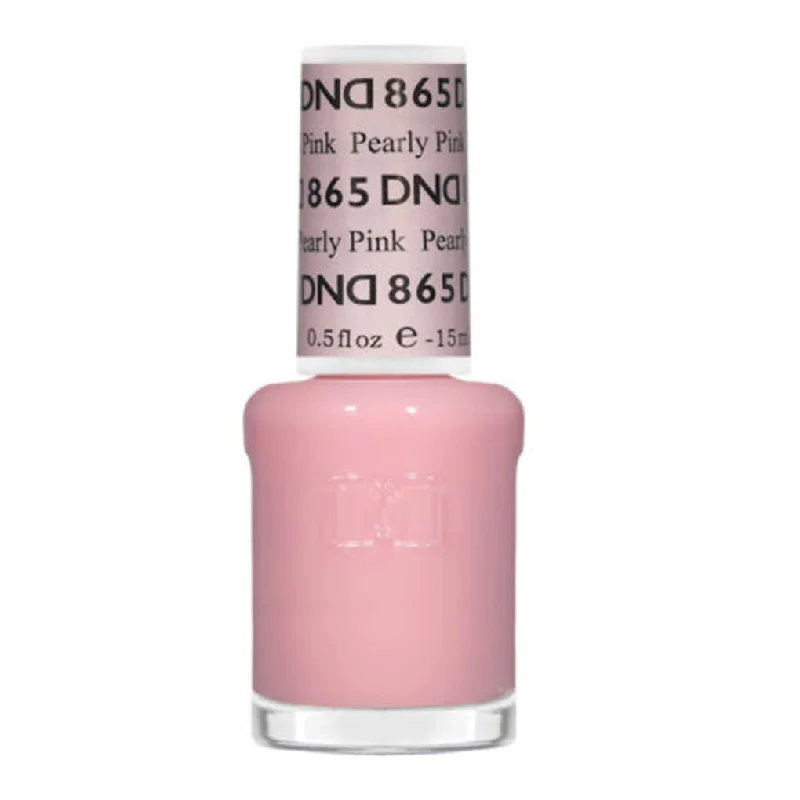 nail polish strong gate-DND Nail Lacquer - 865 Pearly Pink