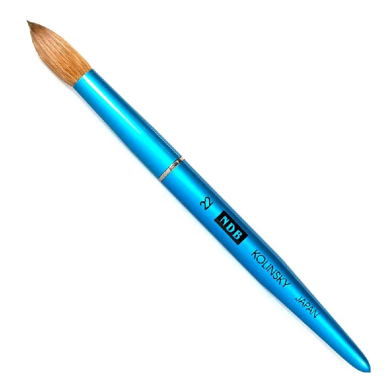 NDB - Kolinsky Acrylic Brush #22 (Blue)