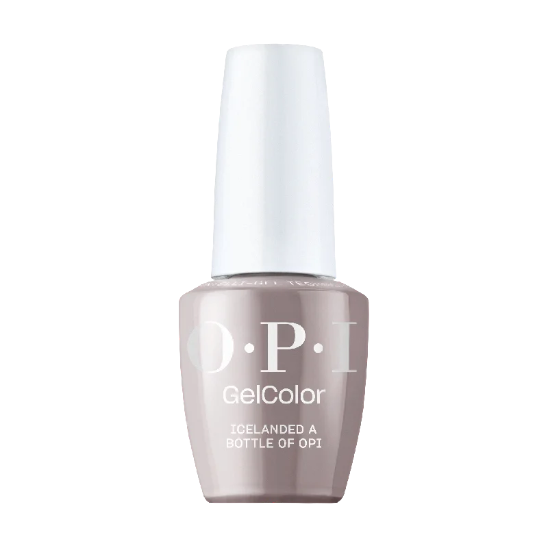 nail polish bubbling fountain-OPI Gel Color GCT I53 Icelanded a Bottle of OPI