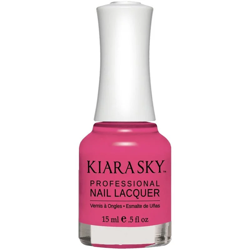 nail polish big waterfall-Kiara Sky Nail Lacquer - Back To The Fuchsia 0.5 oz - #N453