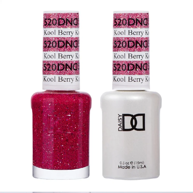 nail polish dark coal-Dnd Gel 520 Kool Berry