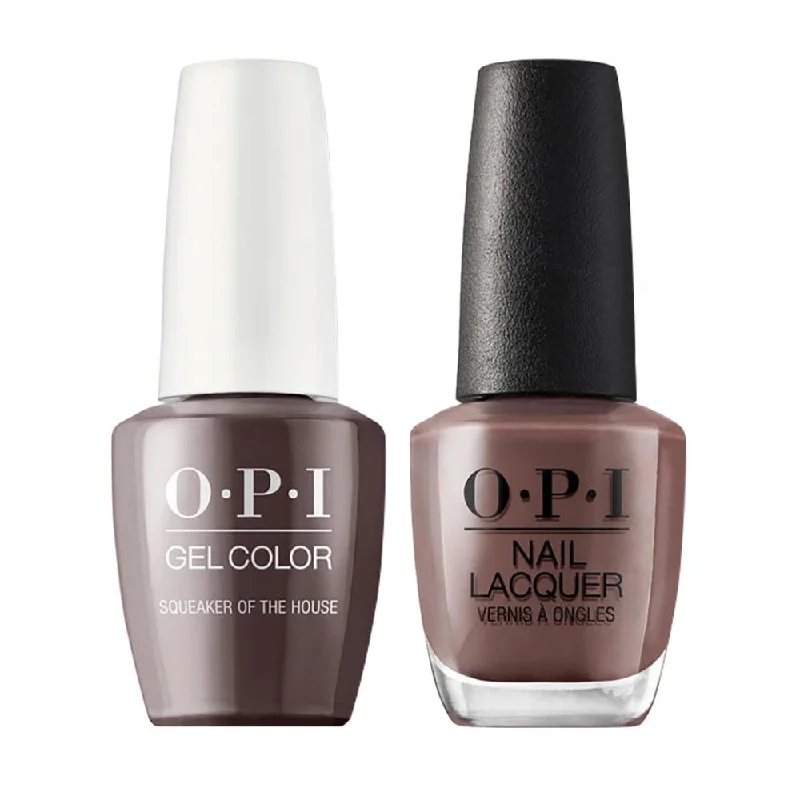 nail polish stiff brush-OPI Gel Nail Polish Duo - W60 Squeaker of the House