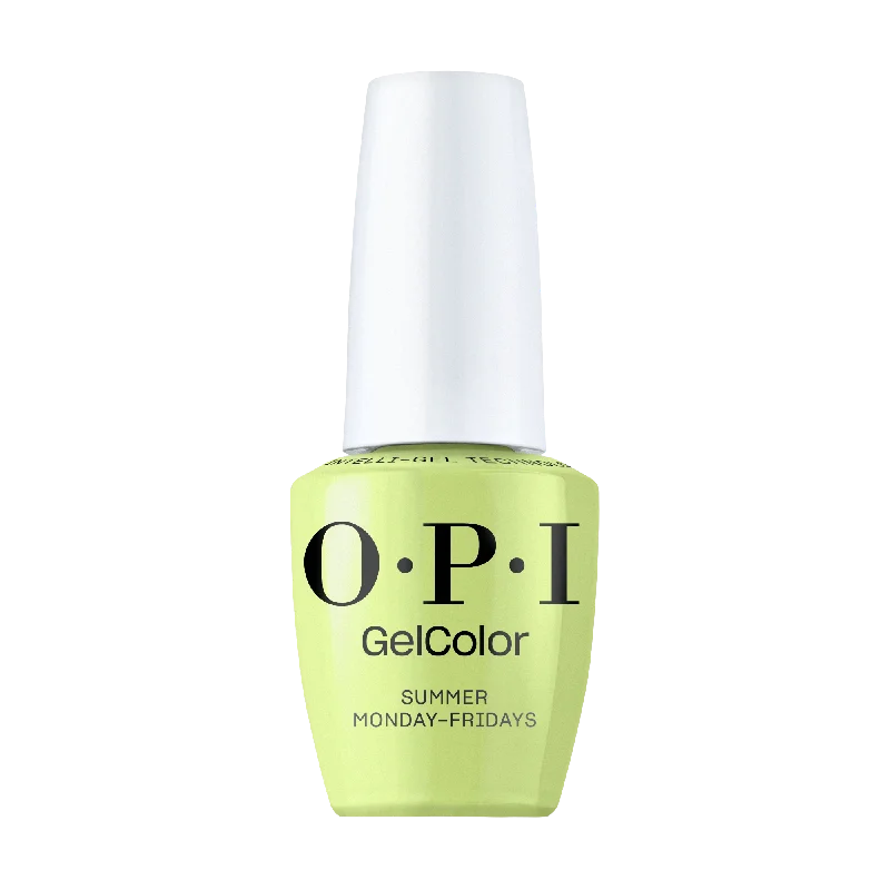 nail polish gentle breeze-OPI Gel Color GCT P012 Summer Monday-Fridays