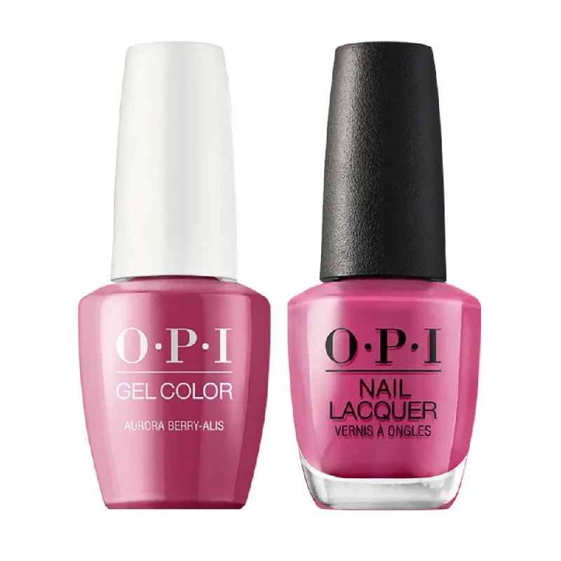 nail polish old stump-OPI Gel Nail Polish Duo - I64 Aurora Berry-alis