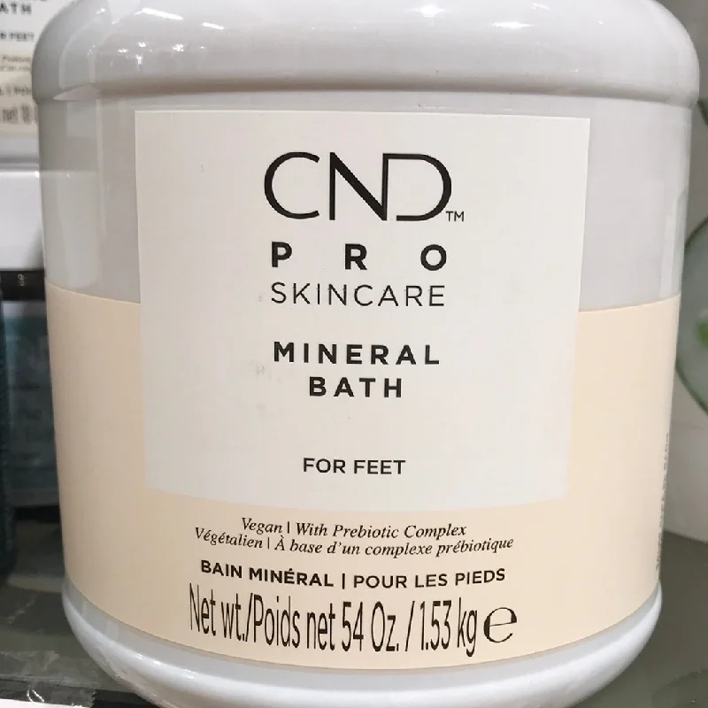 nail repair for party hosts-CND PRO SKINCARE MINERAL BATH 54 Oz- FOR FEET