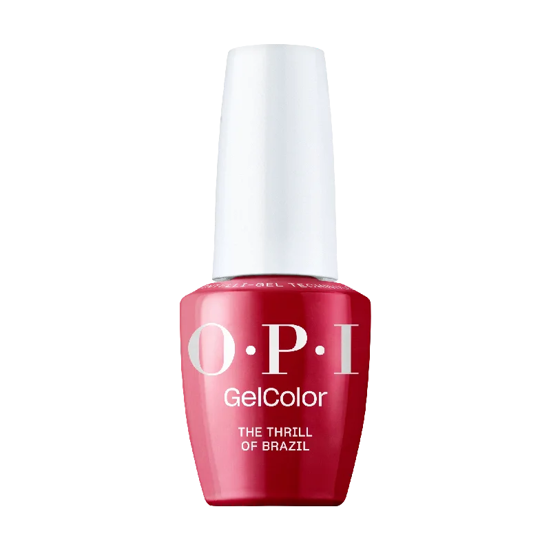 nail polish long broom-OPI Gel Color GCT A16 The Thrill Of Brazil