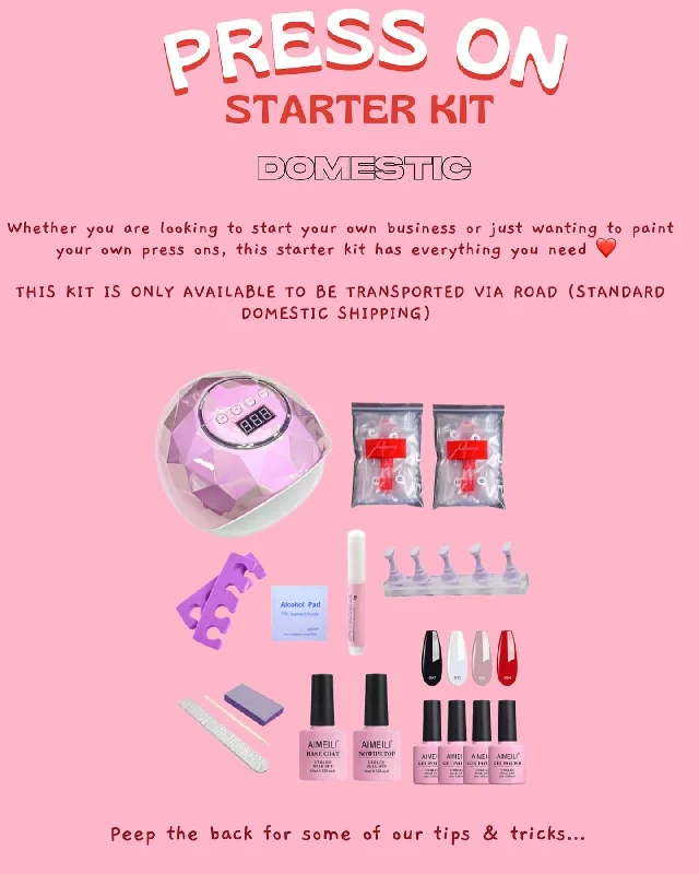 DIY Gel Starter Kit *ROAD TRANSPORT ONLY*