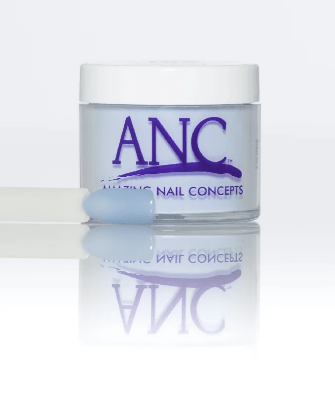 nail polish written journal-ANC Dip Powder 185 ICY BLUE