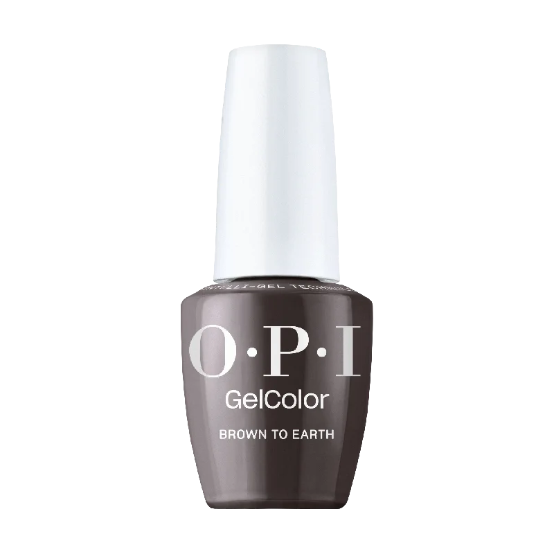 nail polish deep sink-OPI Gel Color GCT F004 Brown to Earth