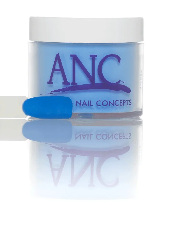 nail polish fluffy snow-ANC Dip Powder 155 NEON BLUE