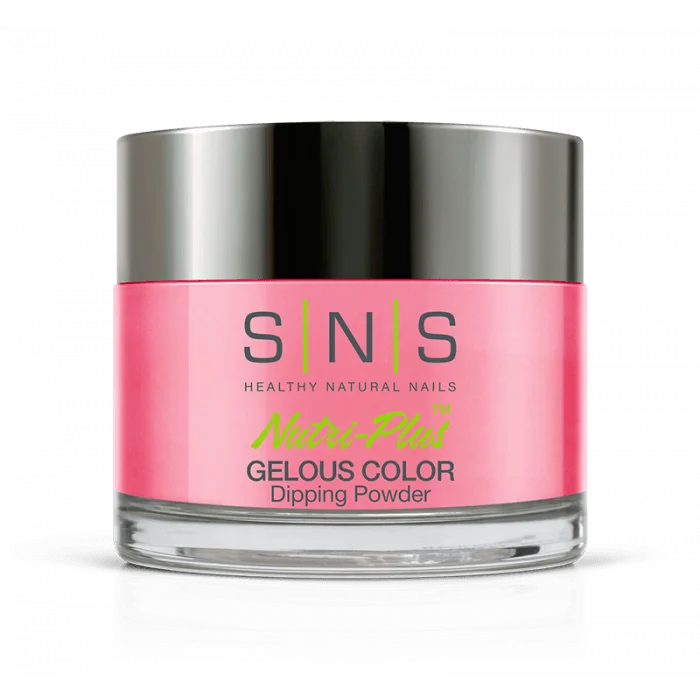 nail polish drawn map-SNS Dip Powder 260 Party Time