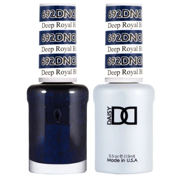 nail polish deep aquifer-Dnd Gel 692 Deep Royal Blue