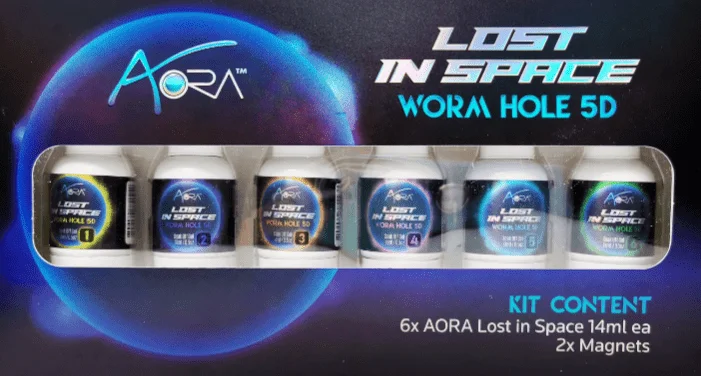 nail polish slick wax-Aora - Lost In Space 5D