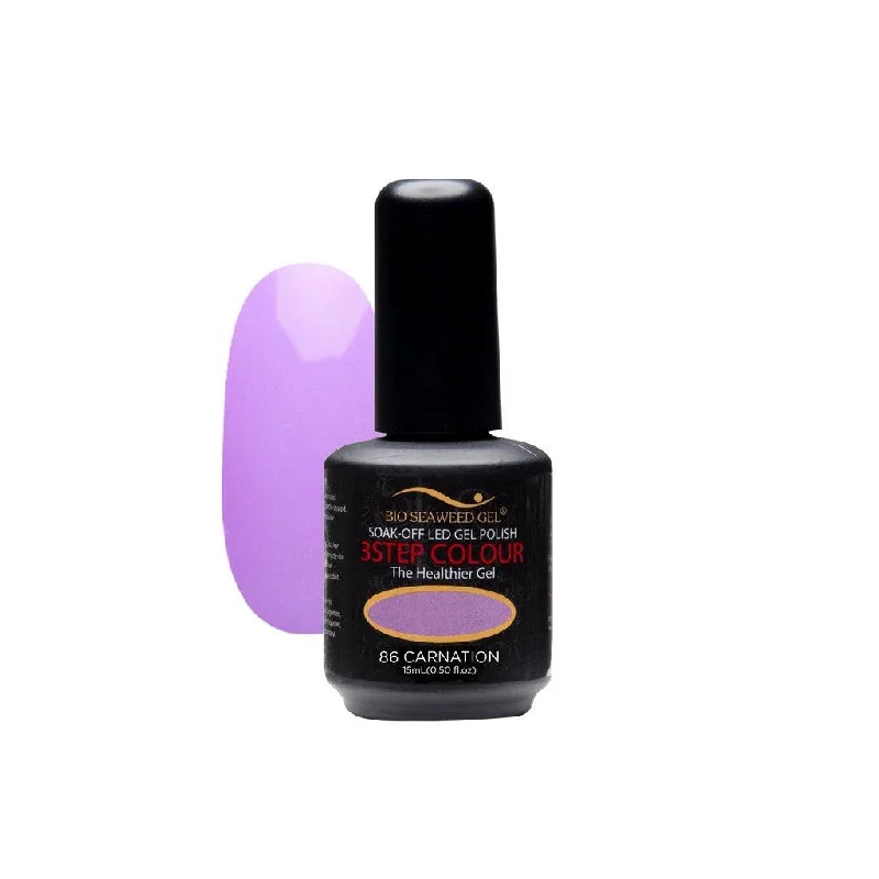 nail polish soft sponge-BE BIO GEL DOU 86 CARNATION