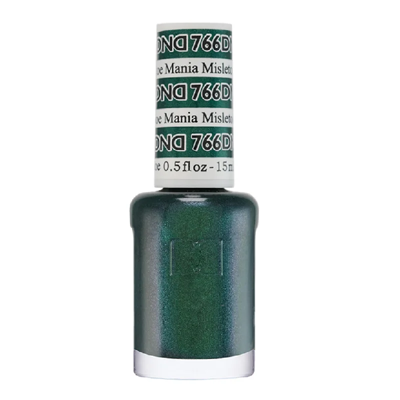 nail polish deep flood-DND Nail Lacquer - 766 Mistletoe Mania