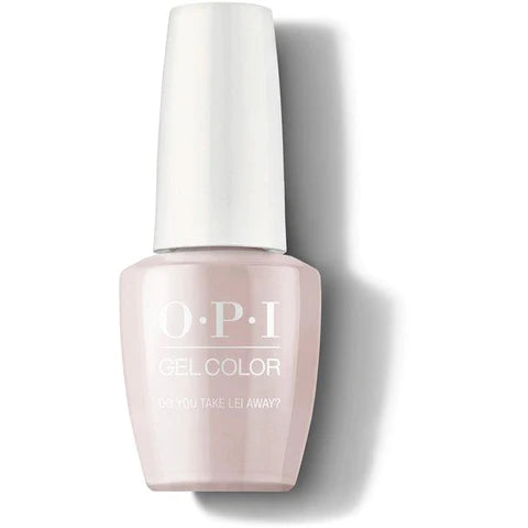 nail polish full bush-OPI Gel Polish - Do You Take Lei Away? H67