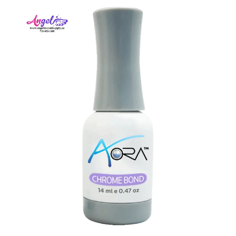 nail polish damp sponge-Aora Chrome Bond (0.5 oz)