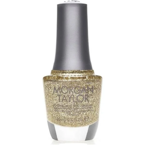 nail polish deep bowl-Morgan Taylor Nail Lacquer - All That Glitters Is Gold 0.5 oz - #3110947