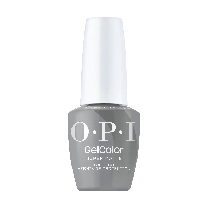 nail polish loud vacuum-OPI Gel Color GCT 004 Super Matte Top Coat