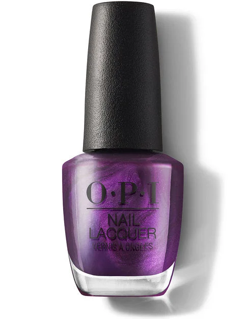 nail polish swirled mix-OPI Nail Lacquer - Let's Take an Elfie - #HRM09