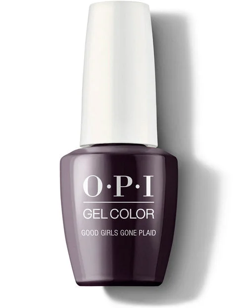 nail polish slanting ray-OPI Gel Polish - Good Girls Gone Plaid U16