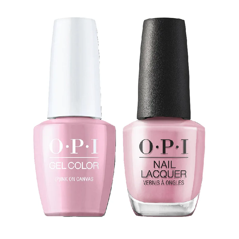 nail polish shallow bowl-OPI Gel Nail Polish Duo - LA03 (P)Ink on Canvas