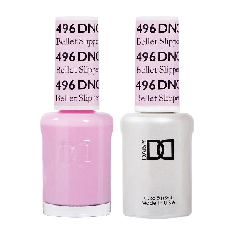 nail polish cut stencil-Dnd Gel 496 Bellet Slipper