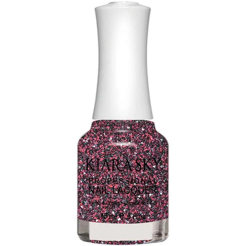 nail polish large reservoir-Kiara Sky Nail lacquer - Cherry Dust 0.5 oz - #N464