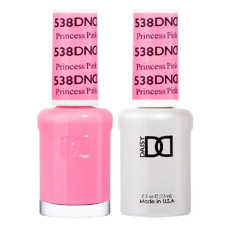 nail polish slanted roof-Dnd Gel 538 Princess Pink