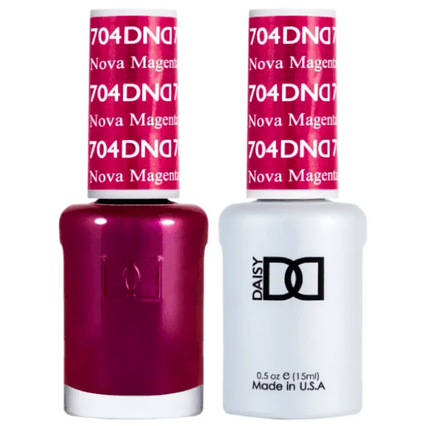 nail polish high fountain-Dnd Gel 704 Nova Magenta