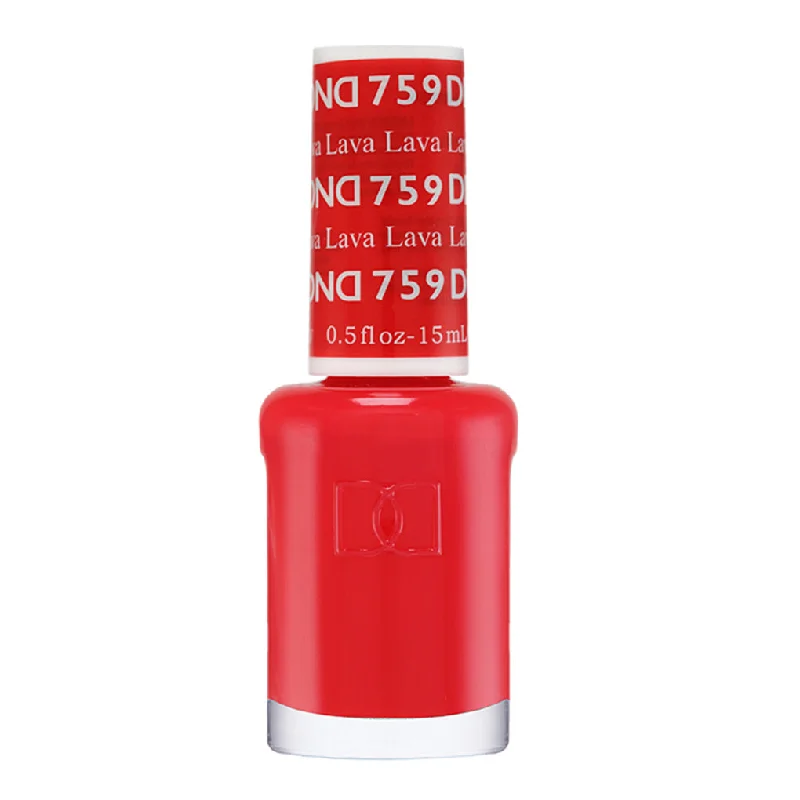 nail polish short stump-DND Nail Lacquer - 759 Lava