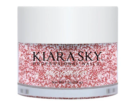 nail repair with seaweed extract-Kiara Sky Dip Powder - D461 FORBIDDEN 1OZ