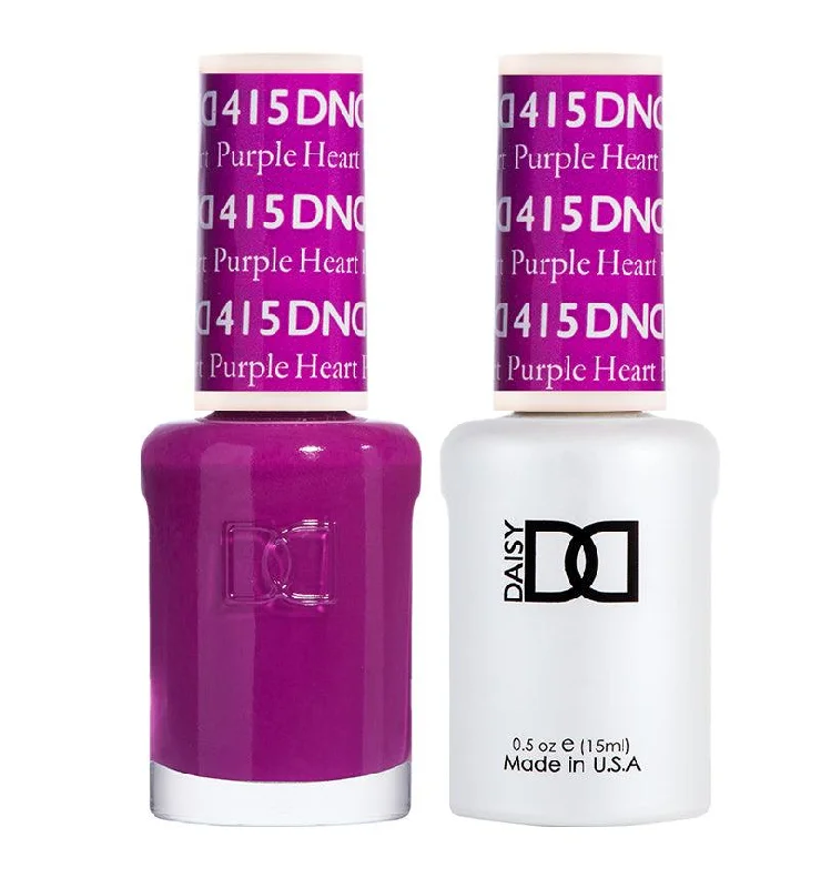 nail polish fresh spring-Dnd Gel 415 Purple Heart