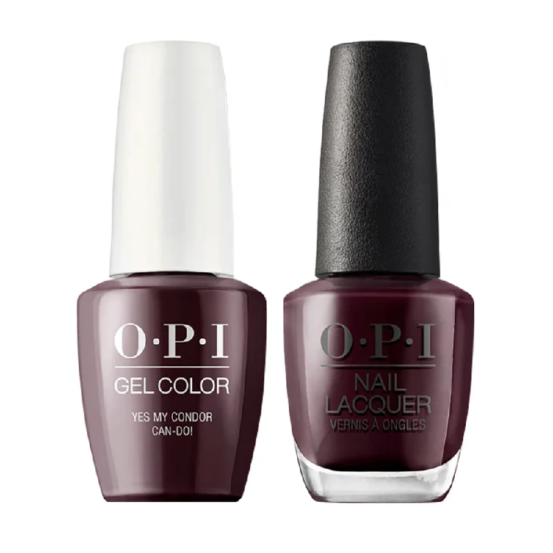 nail polish old rag-OPI Gel Nail Polish Duo - P41 Yes My Condor Can-do!