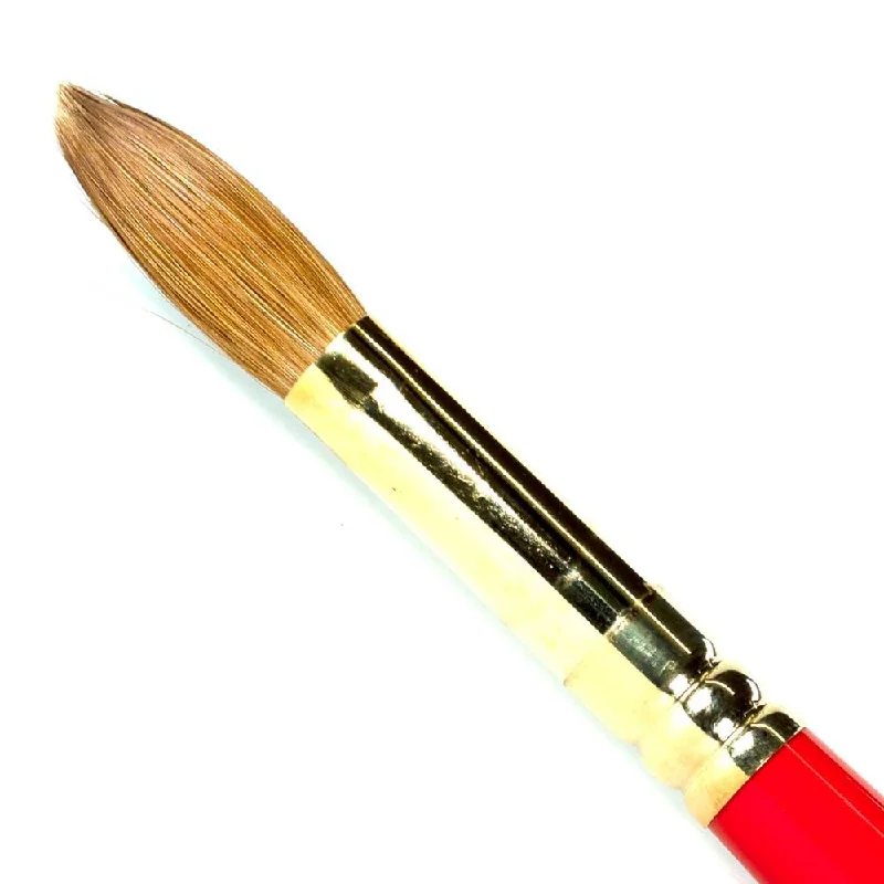 SUPER CHERI - Kolinsky Acrylic Brush #366 (Red)