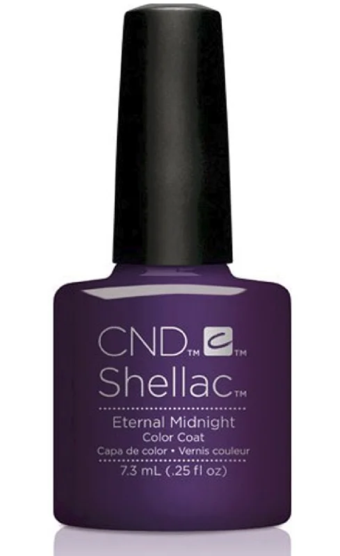 nail polish full bucket-CND Shellac Eternal Midnight