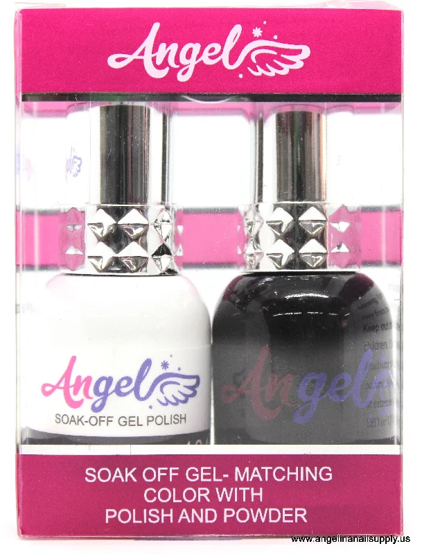 nail polish tall broom-Angel Gel Duo G104 BLACK GALAXY