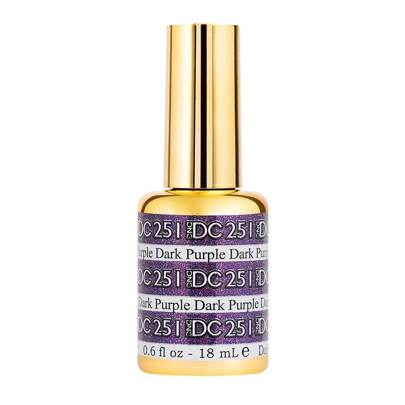 nail polish narrow ledge-DC Mermaid 251 Dark Purple