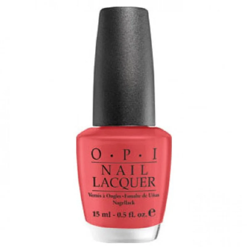 nail polish late dusk-OPI Lacquer - Paint My Moji Toes Red B75