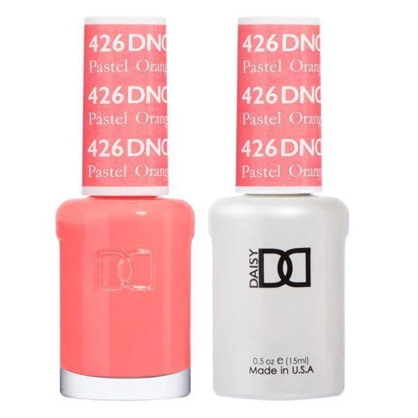 nail polish tiny droplet-Dnd Gel 426 Pastel Orange