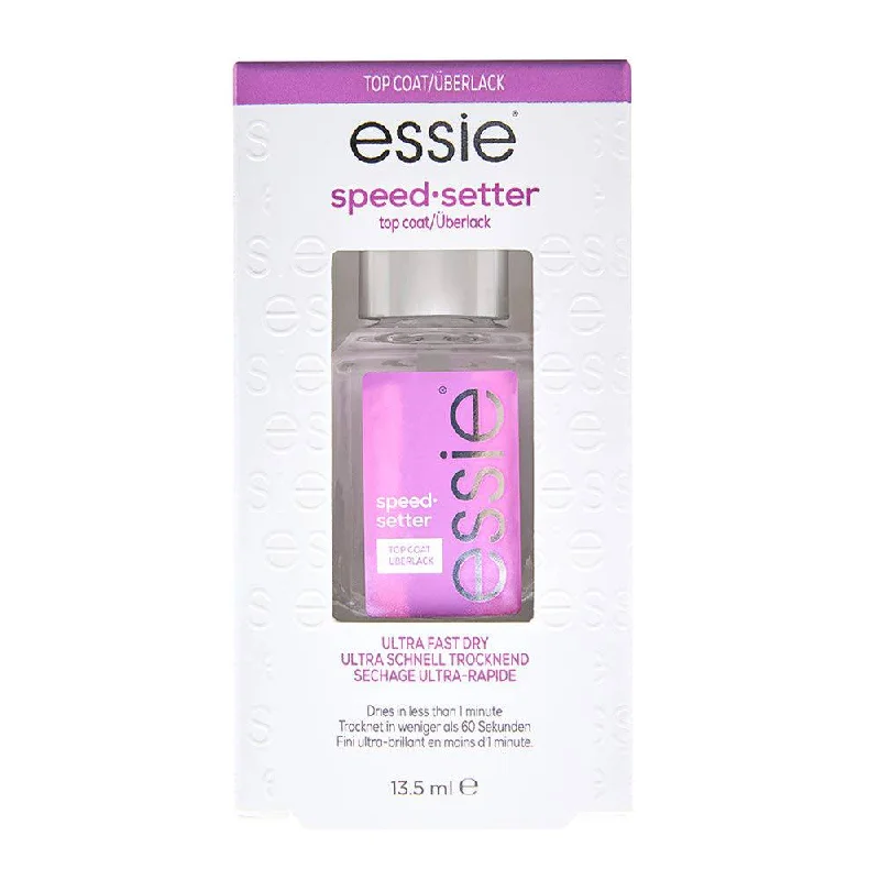 nail polish fine outline-Essie Nail Lacquer -  Speed Setter Ultra Fast Dry Top Coat Nail Polish (Clearance)