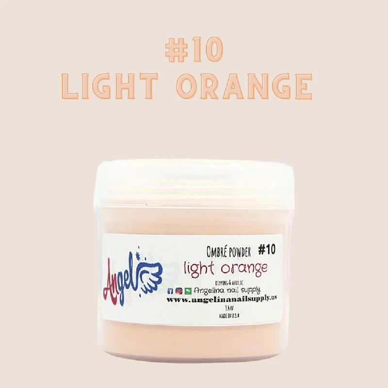 nail polish thick bush-Angel Ombre Powder 10 Light Orange