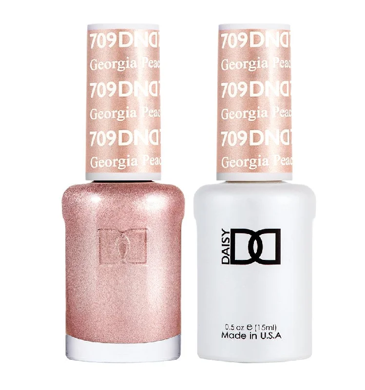 nail polish steady stream-Dnd Gel 709 Georgia Peach