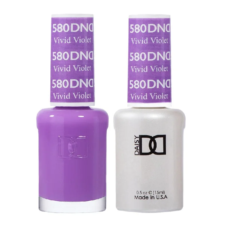 nail polish high attic-Dnd Gel 580 Vivid Violet